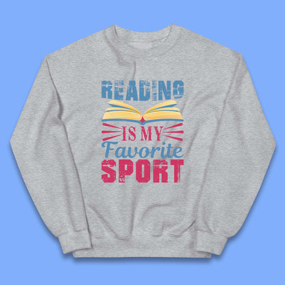 Reading Is My Favorite Sport Kids Jumper