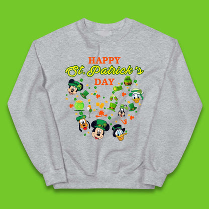 Disney Happy St. Patrick's Day Kids Jumper