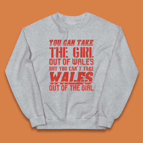 The Girl Out Of Wales Kids Jumper