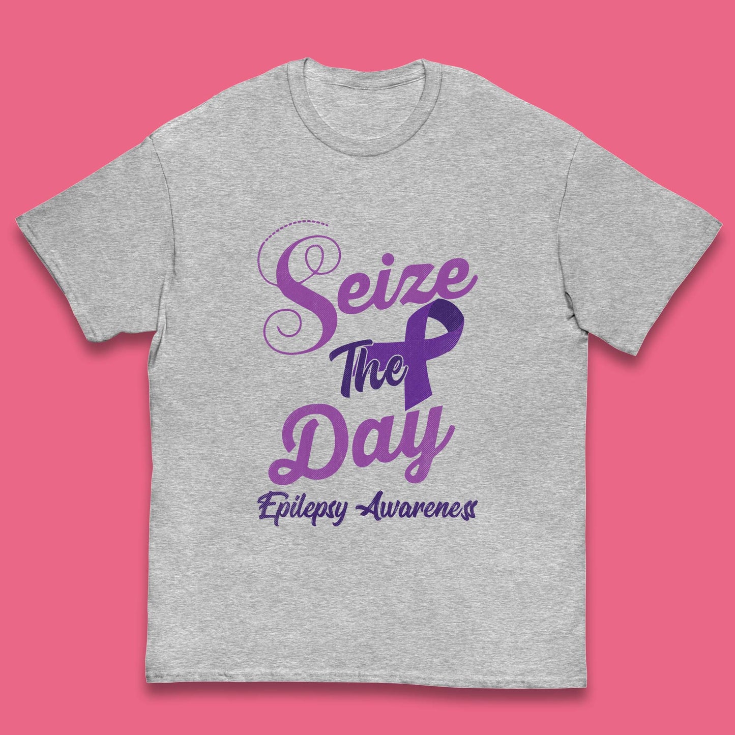 Seize the Day Epilepsy Awareness Kids T-Shirt