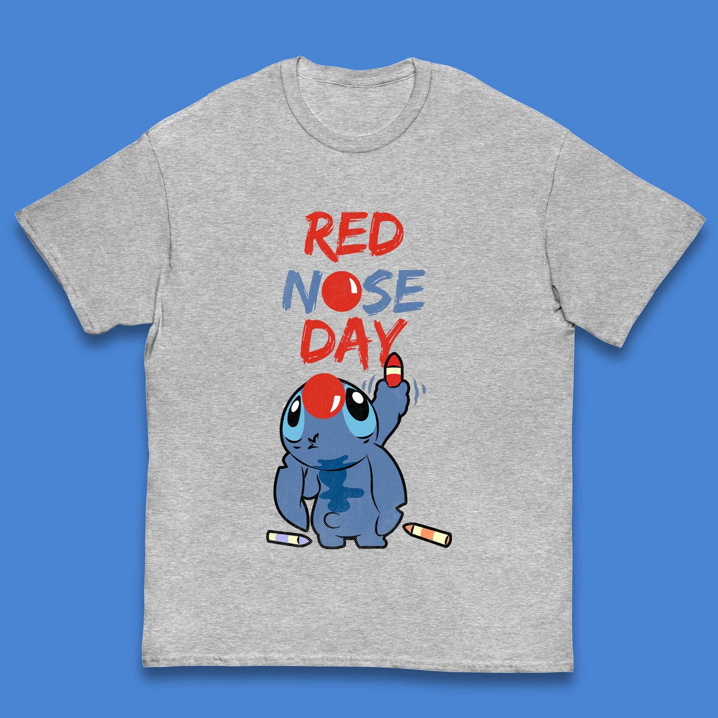 Red Nose Day Stitch Kids T-Shirt