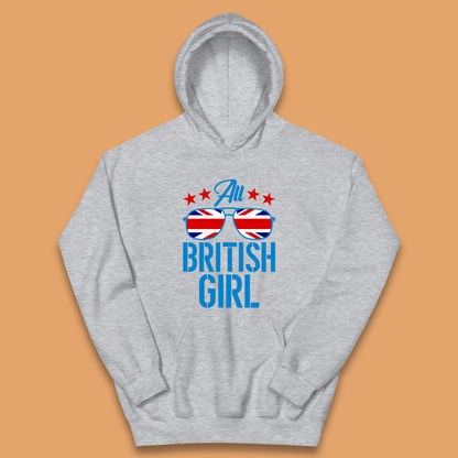 British Girl Kids Hoodie