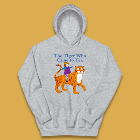 The Tiger Who Came To Tea Book Day Kids Hoodie