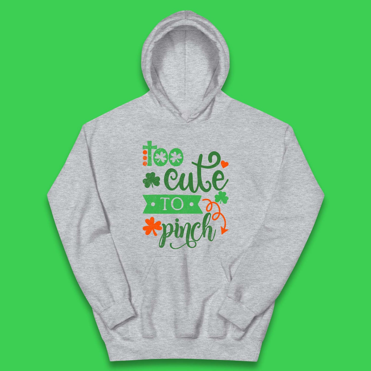 Too Cute To Pinch Kids Hoodie