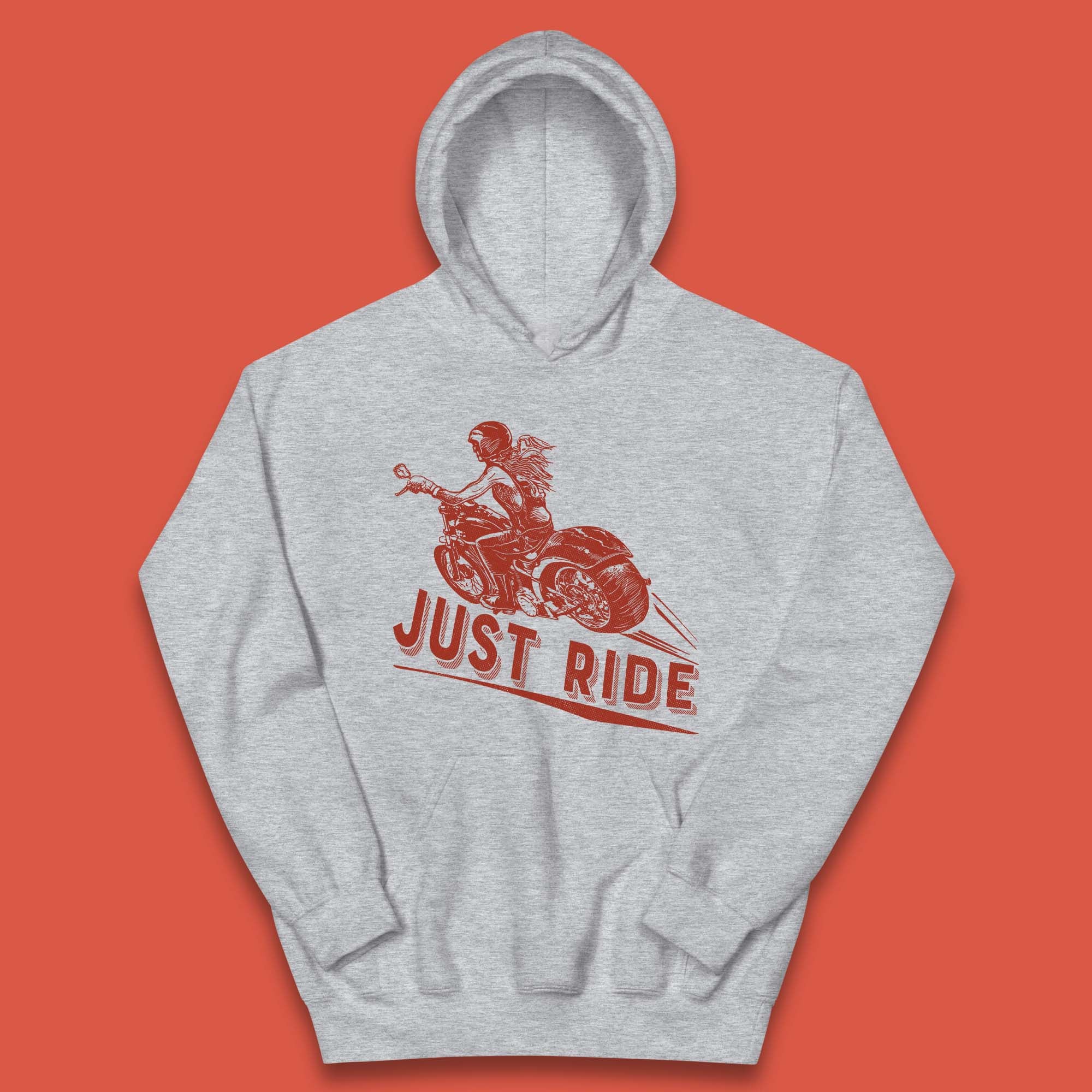 Just Ride Kids Hoodie