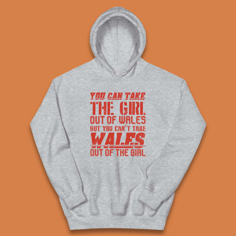 The Girl Out Of Wales Kids Hoodie