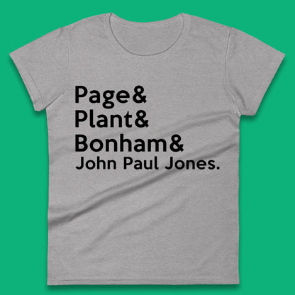 Led Zeppelin Ladies T Shirt 