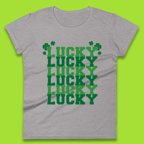 Lucky St Patrick's Day Womens T-Shirt