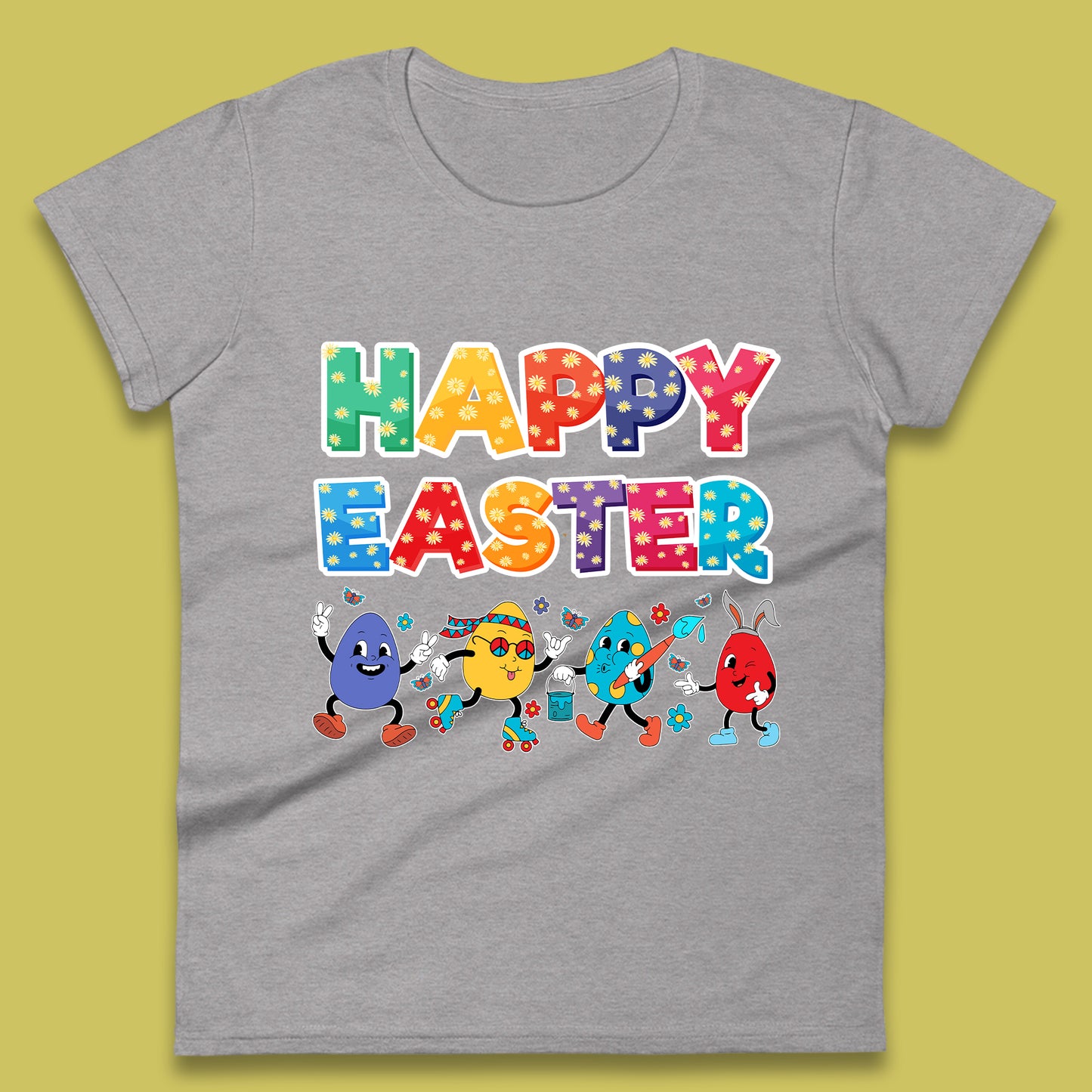 Happy Easter Womens T-Shirt