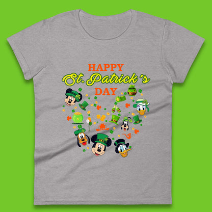 Disney Happy St. Patrick's Day Womens T-Shirt