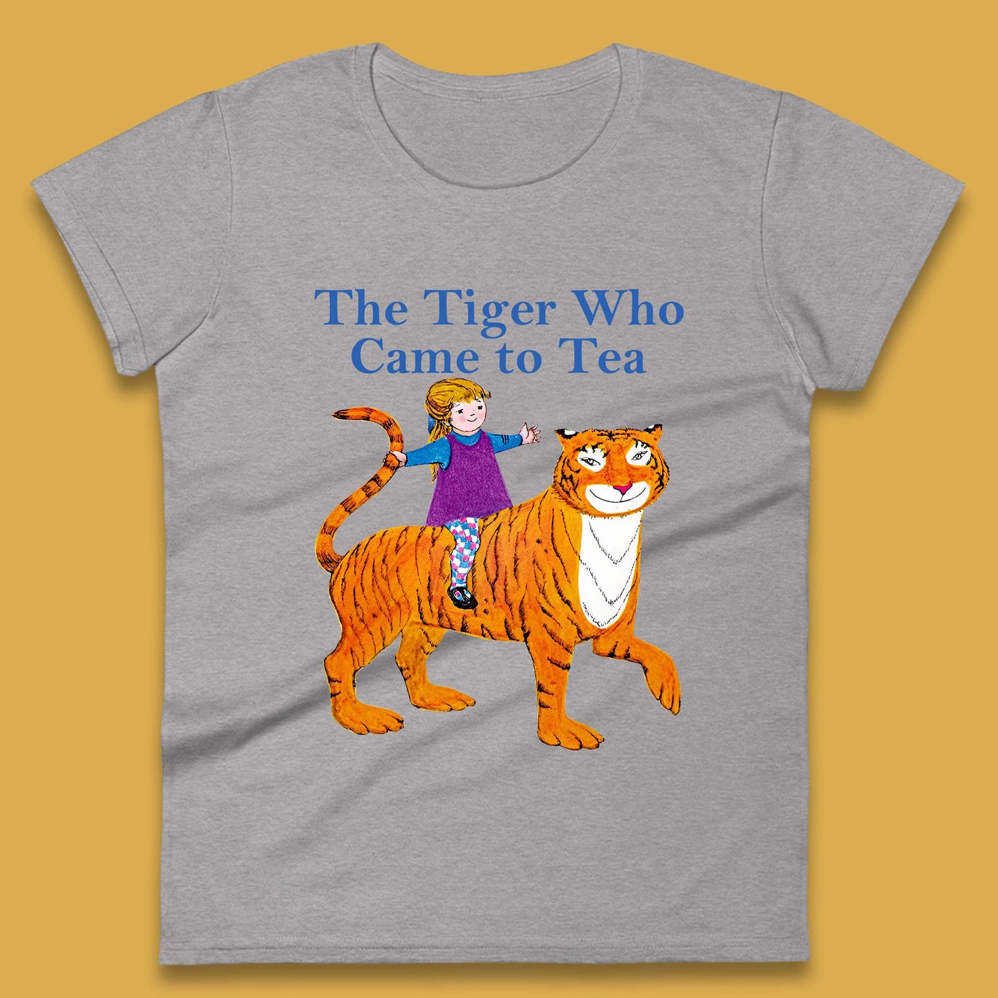 The Tiger Who Came To Tea Book Day Womens T-Shirt