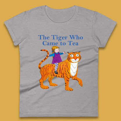 The Tiger Who Came To Tea Book Day Womens T-Shirt