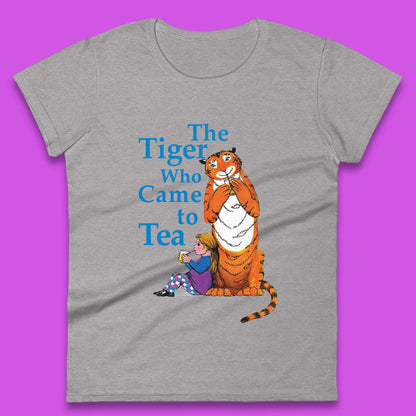 Ladies Tiger Who Came To Tea T Shirts UK