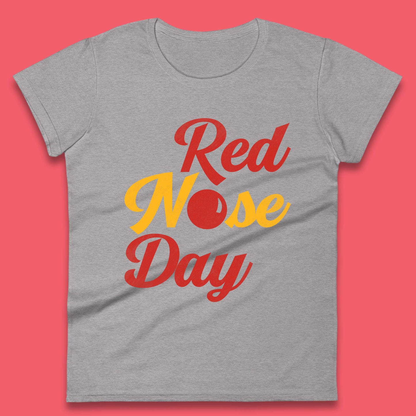 Red Nose Day Womens T-Shirt