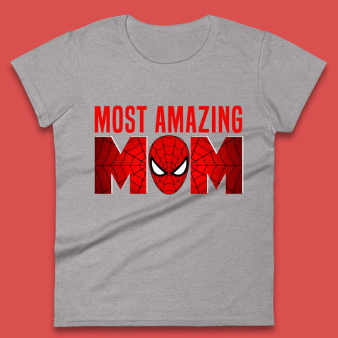 Most Amazing Spider Mom Womens T-Shirt