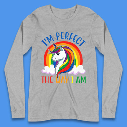 Rainbow Unicorn LGBT Pride Long Sleeve T-Shirt