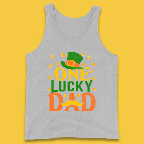 One Lucky Dad Patrick's Day Tank Top