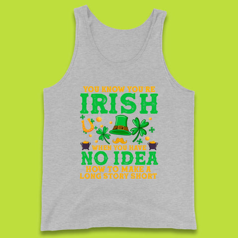 You Know You're Irish Tank Top