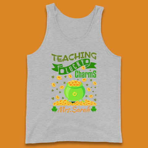 Personalised Teaching Lucky Charm Tank Top