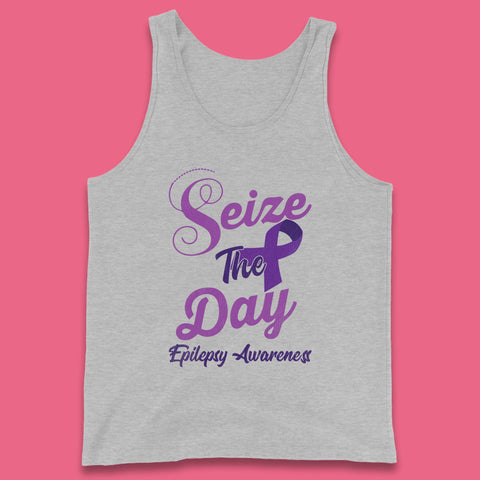 Seize the Day Epilepsy Awareness Tank Top
