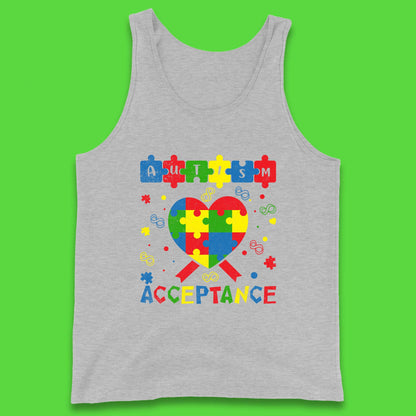 Autism Acceptance Awareness Tank Top