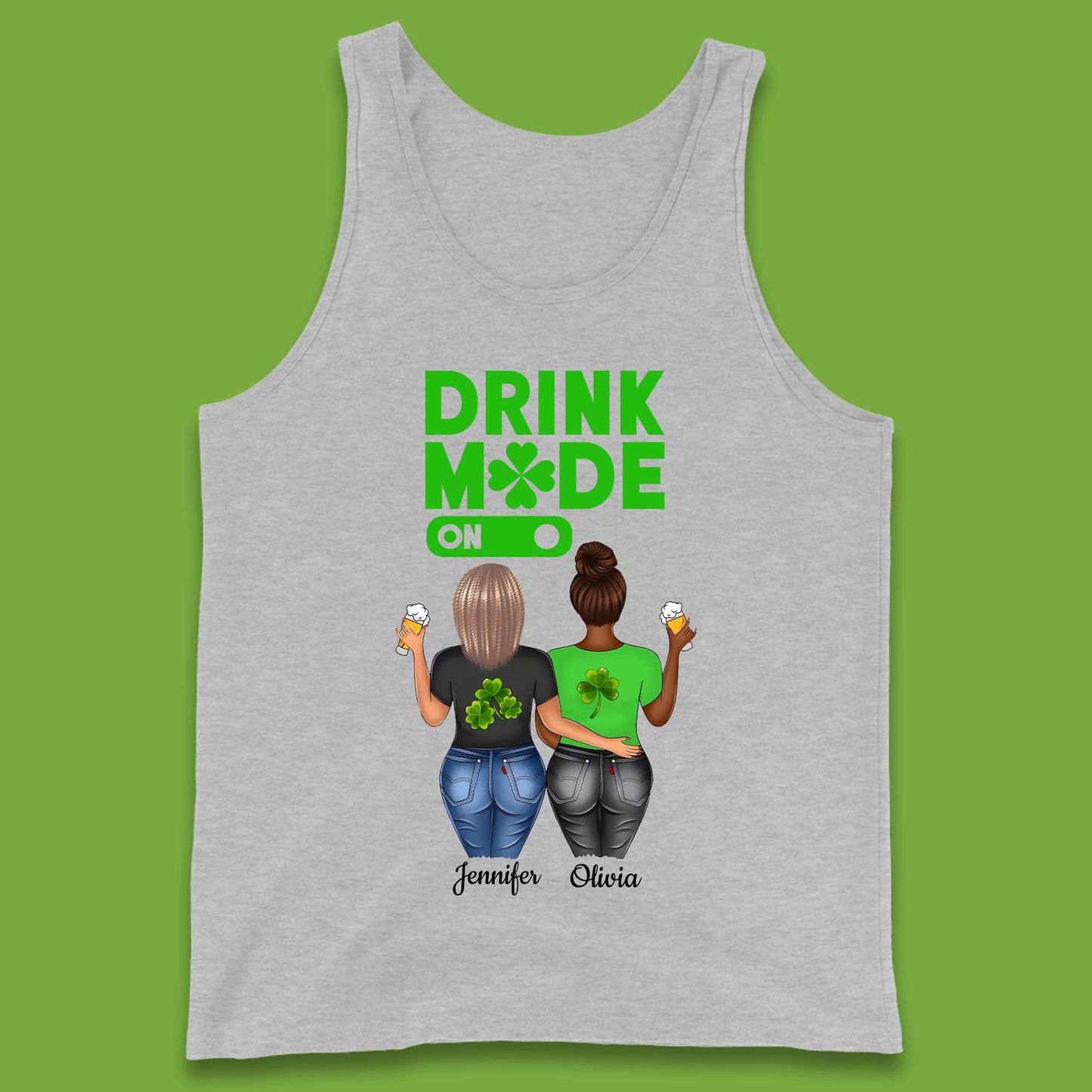 Personalised Drink Mode On Tank Top