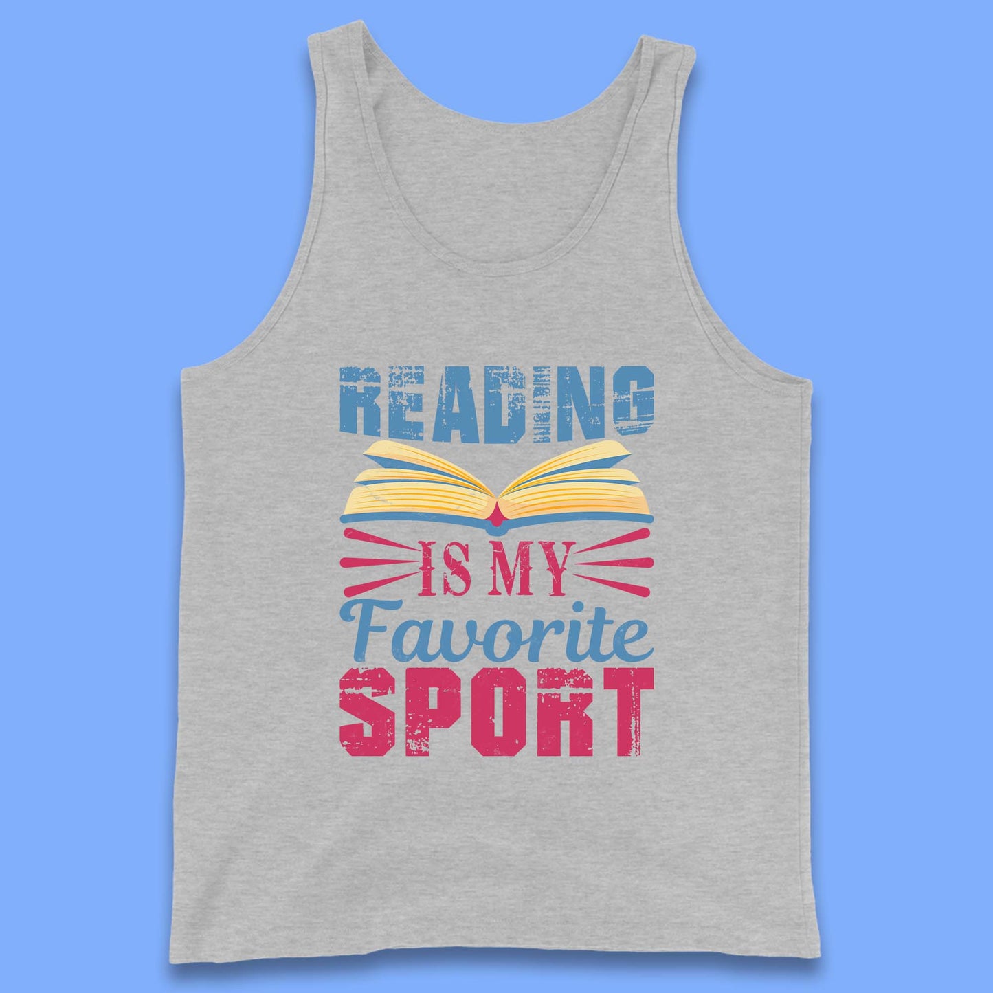 Reading Is My Favorite Sport Tank Top