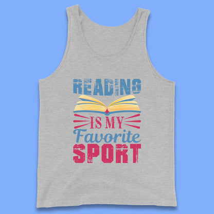 Reading Is My Favorite Sport Tank Top
