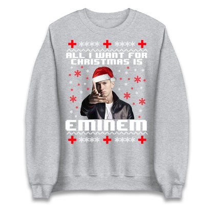 eminem christmas sweatshirt