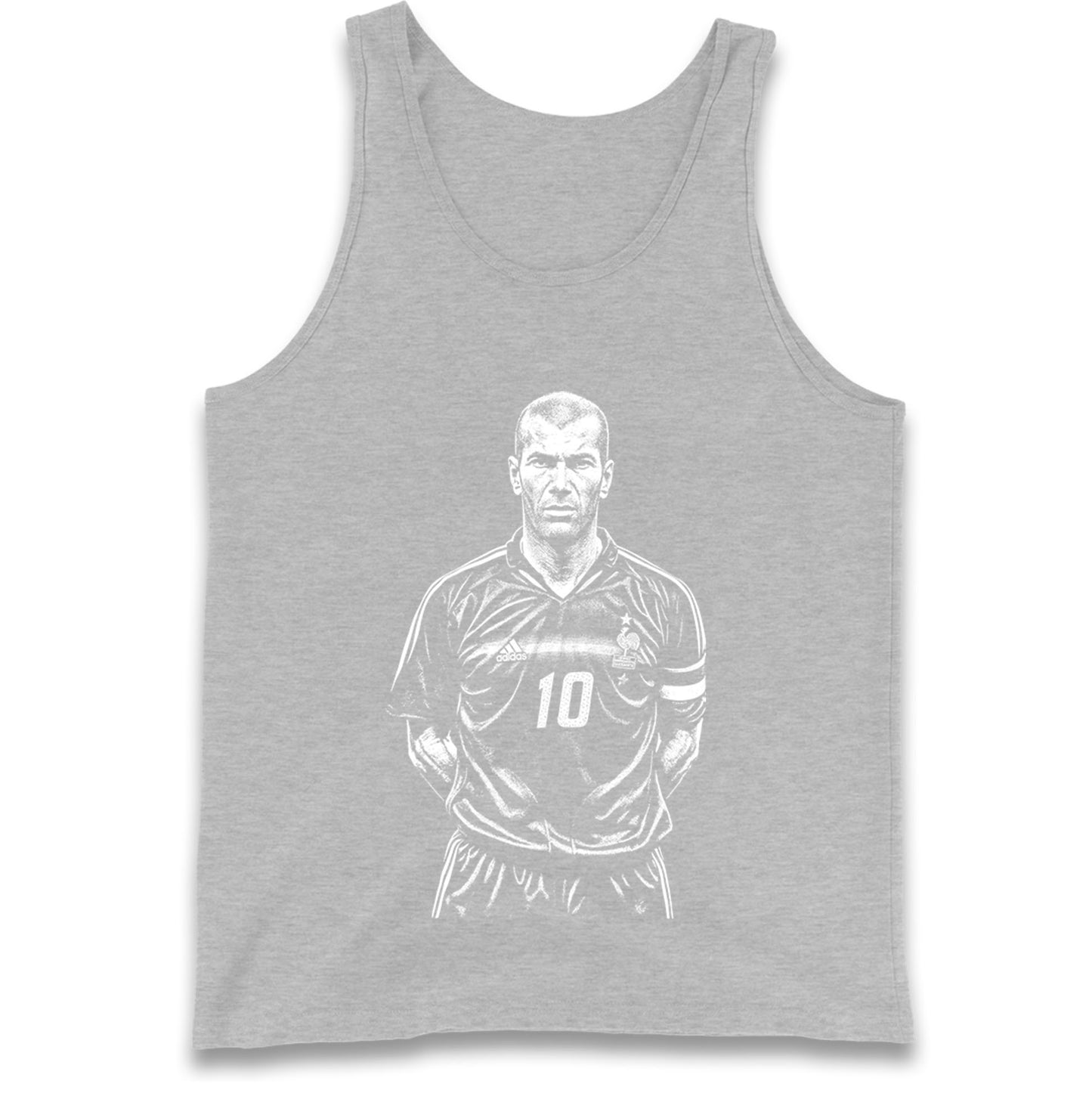 Zidane France 10 Tank Top