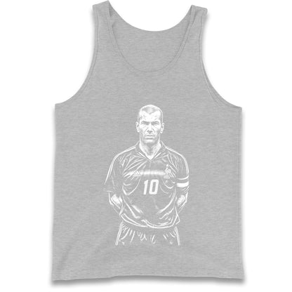 Zidane France 10 Tank Top