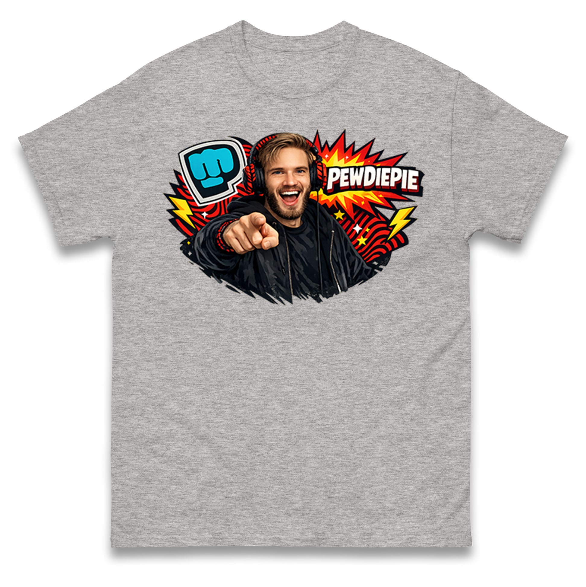 PewDiePie YouTuber T Shirt