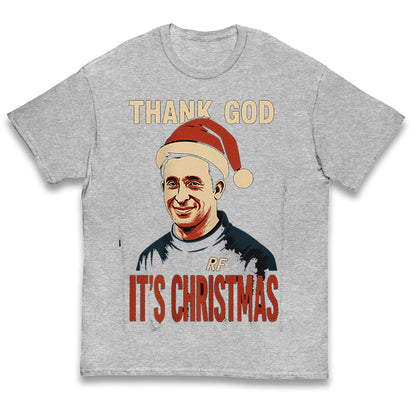 Thank God It’s Christmas Robbie Fowler Kids T Shirt