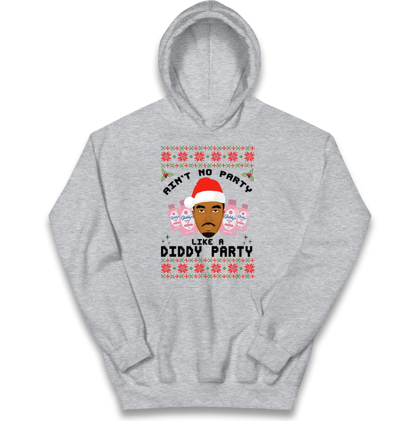Diddy Christmas Kids Hoodie