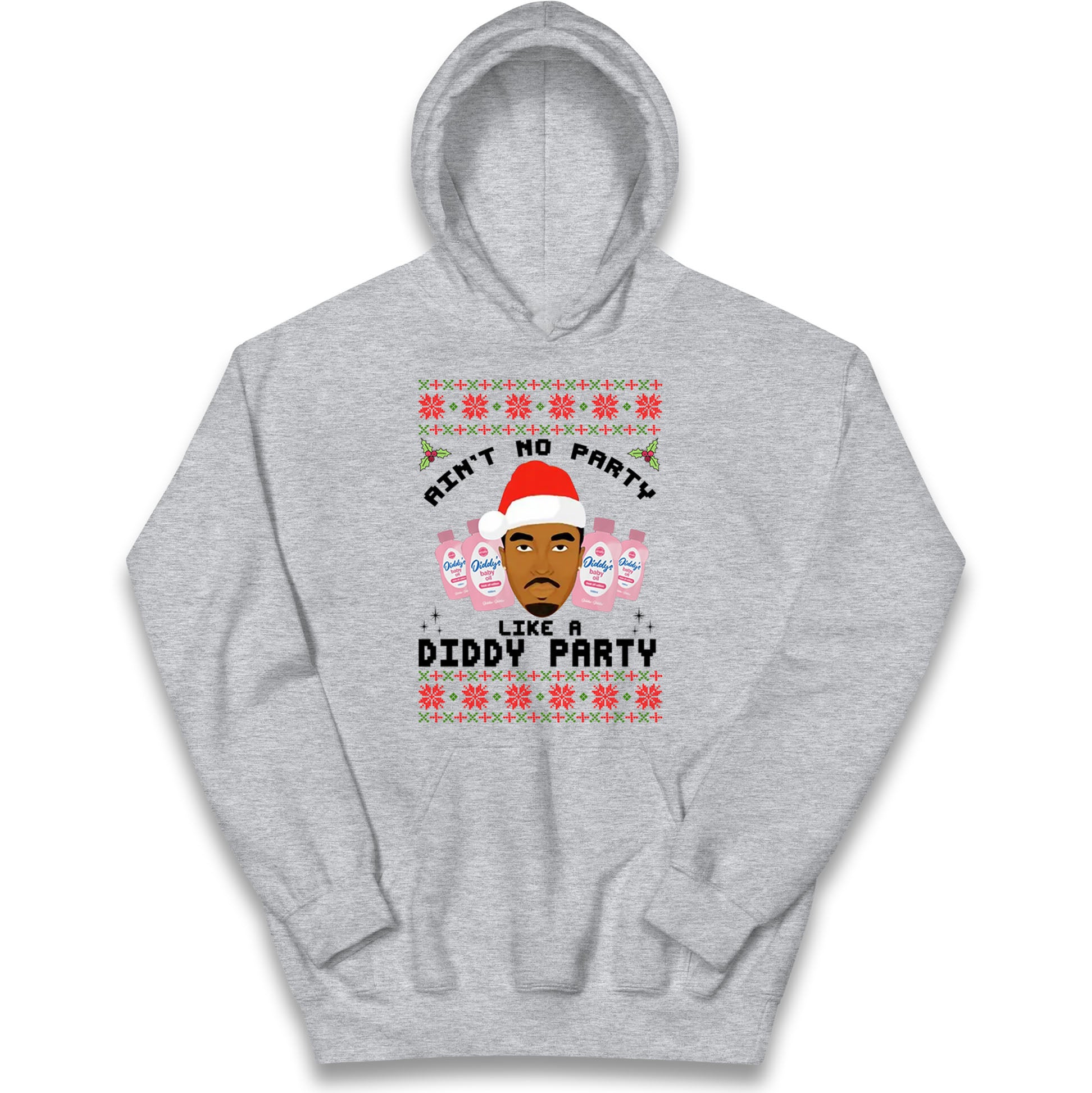 Diddy Christmas Kids Hoodie