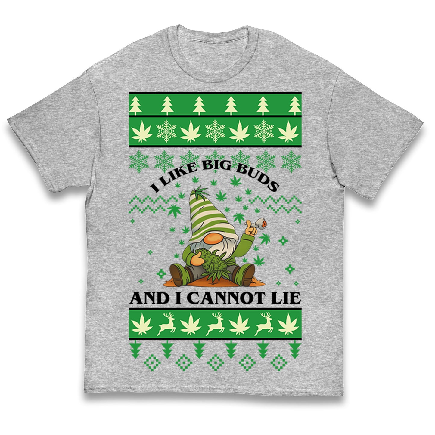 Cannabis Christmas Kids T Shirt