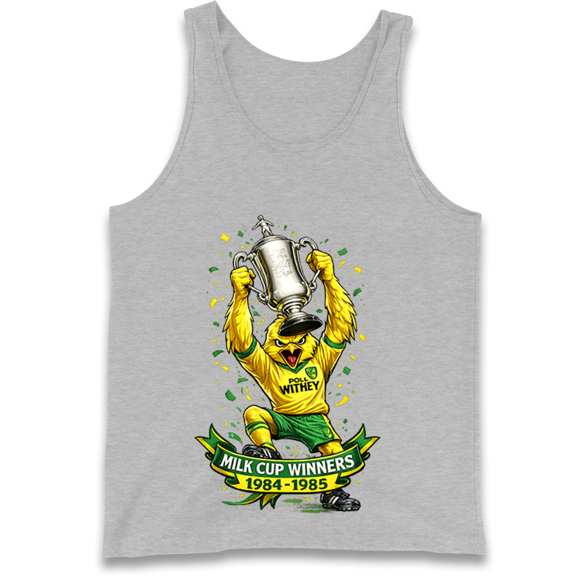 Norwich City Milk Cup Winners Tank Top