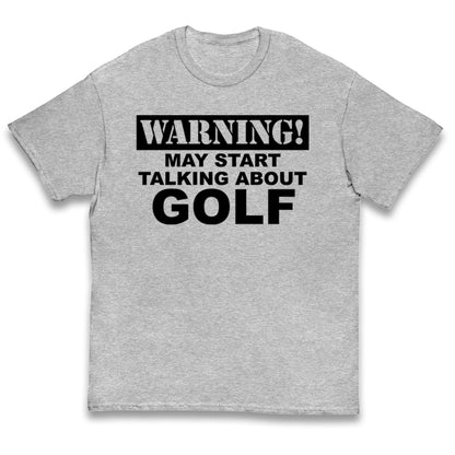 Golf Lover Kids T Shirt