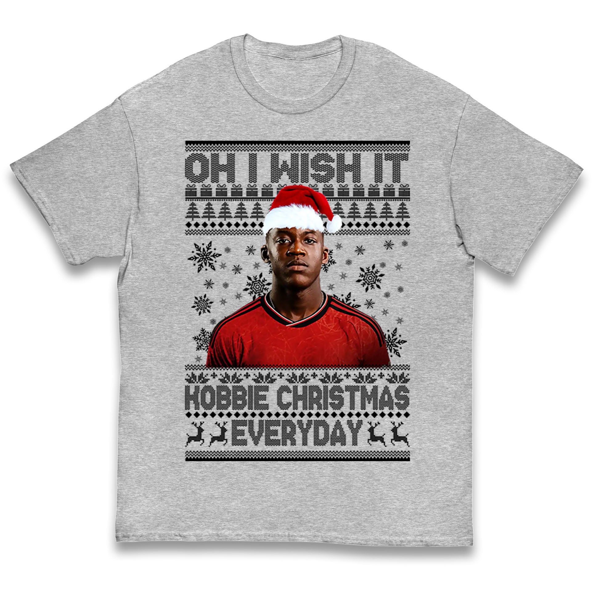Kobbie Mainoo Christmas Kids T Shirt