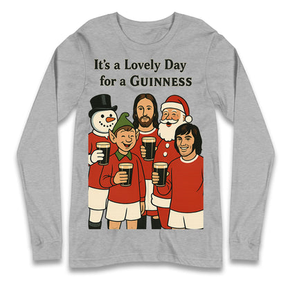 Man United Christmas Longsleeve T Shirt