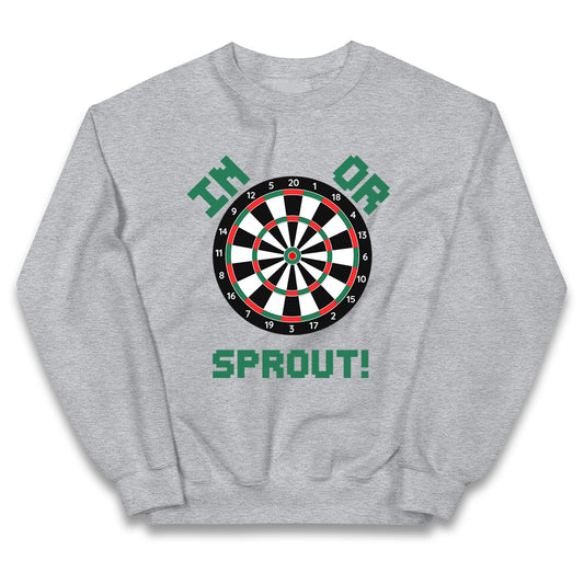 dartboard christmas jumper