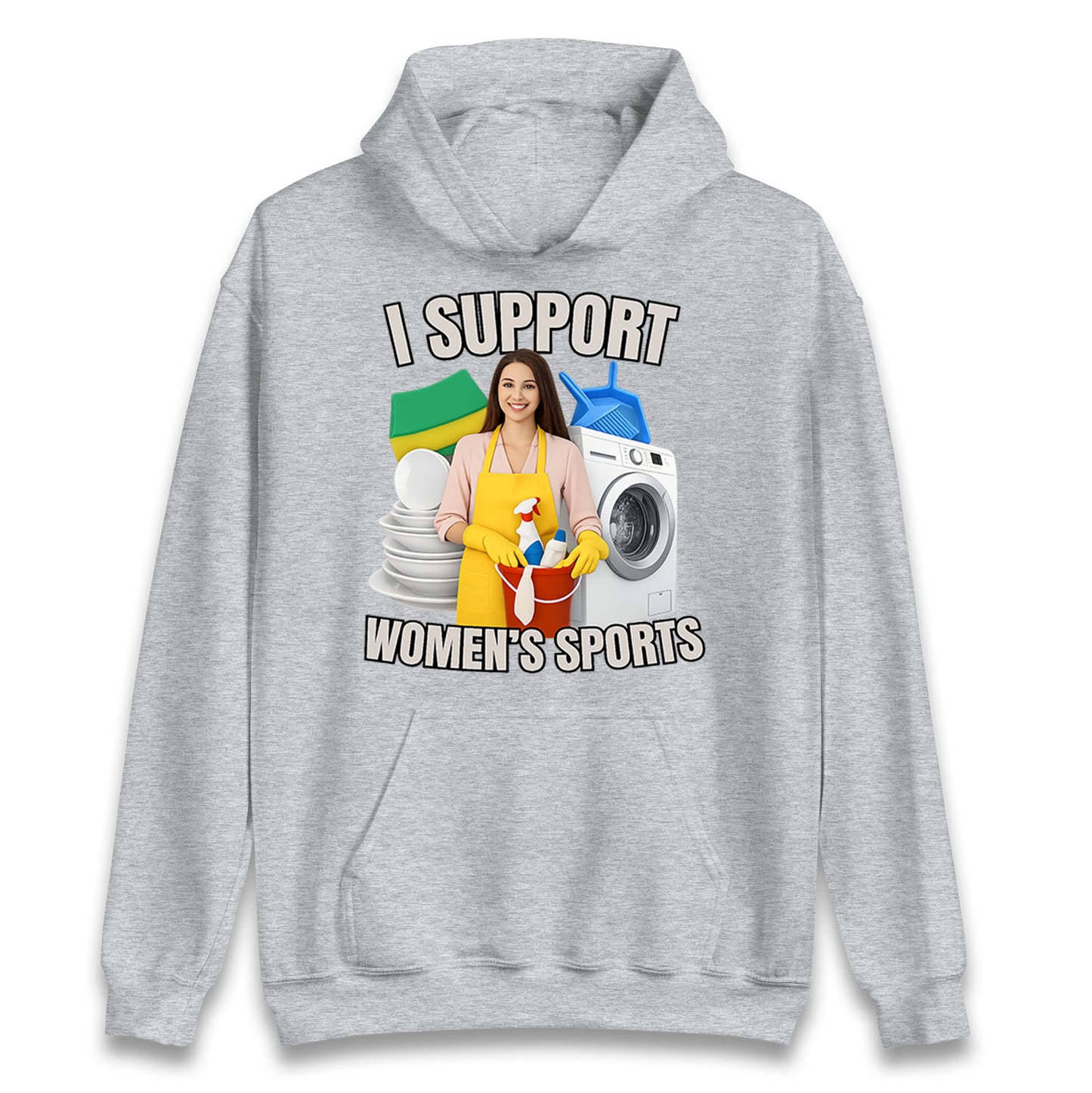I Support Women's Sports Hoodie