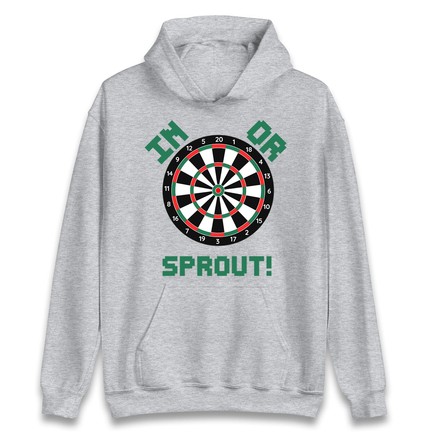 dartboard christmas hoodie