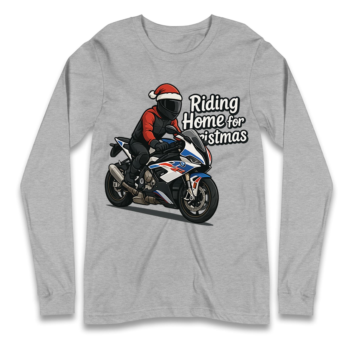 BMW S1000RR Christmas Longsleeve T Shirt