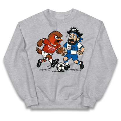 Vintage Bristol City Kids Jumper