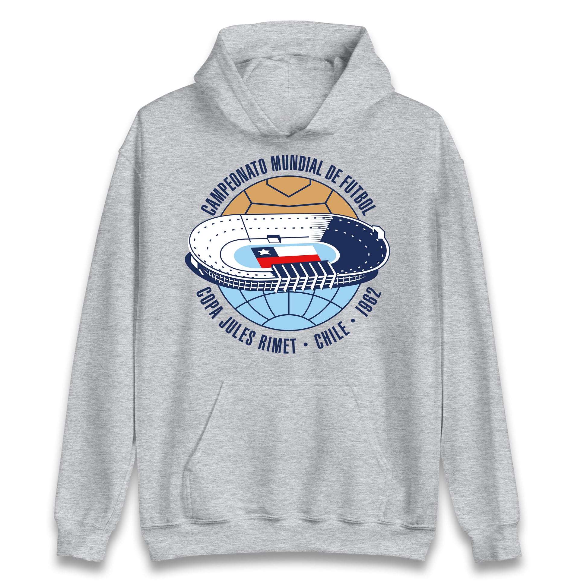 Chile 1962 Retro World Cup Hoodie