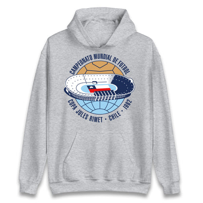 Chile 1962 Retro World Cup Hoodie