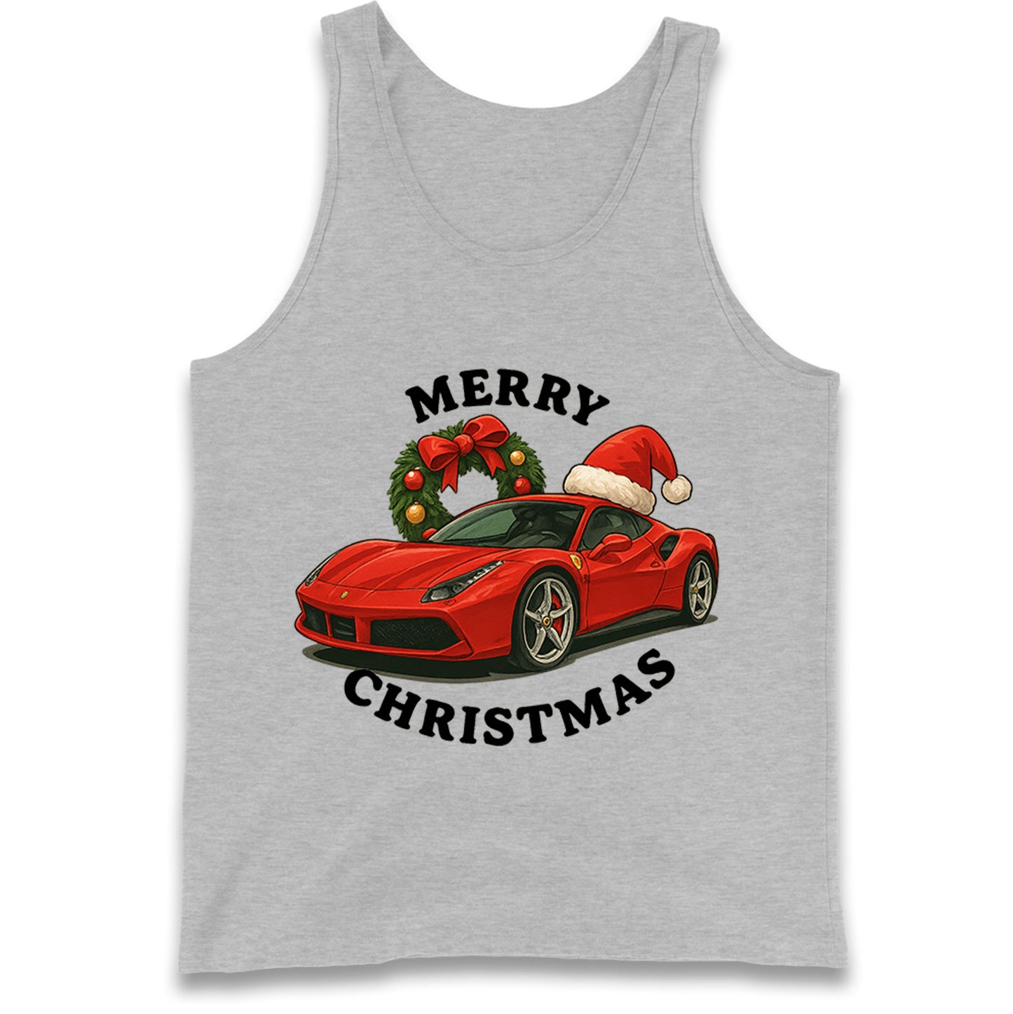 Ferrari Christmas Tank Top