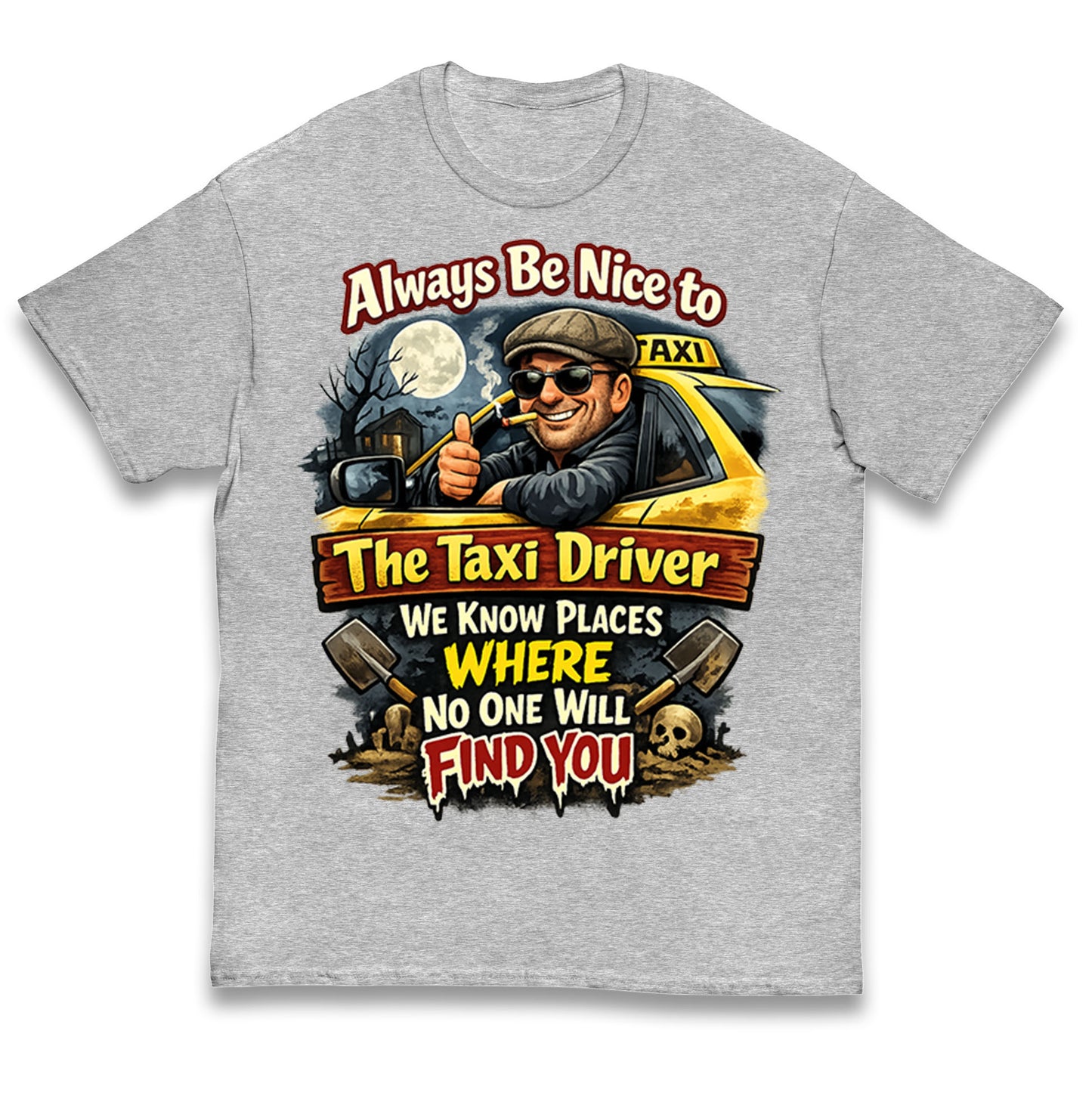 Taxi Driver Kids T Shirt 