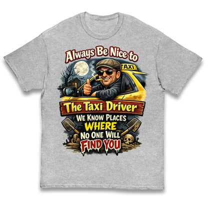 Taxi Driver Kids T Shirt 